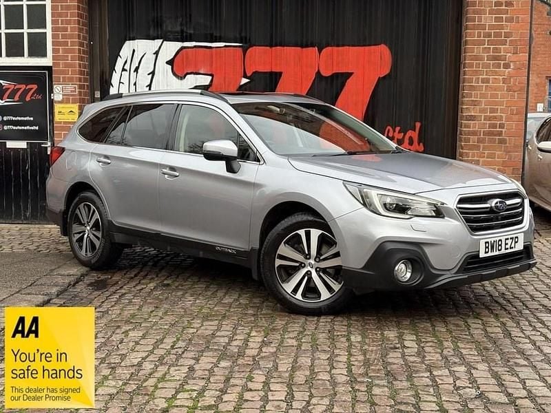 Silver Used 2018 Subaru Outback Premium Estate | £13,040 (A bit pricey) - Image 1/4