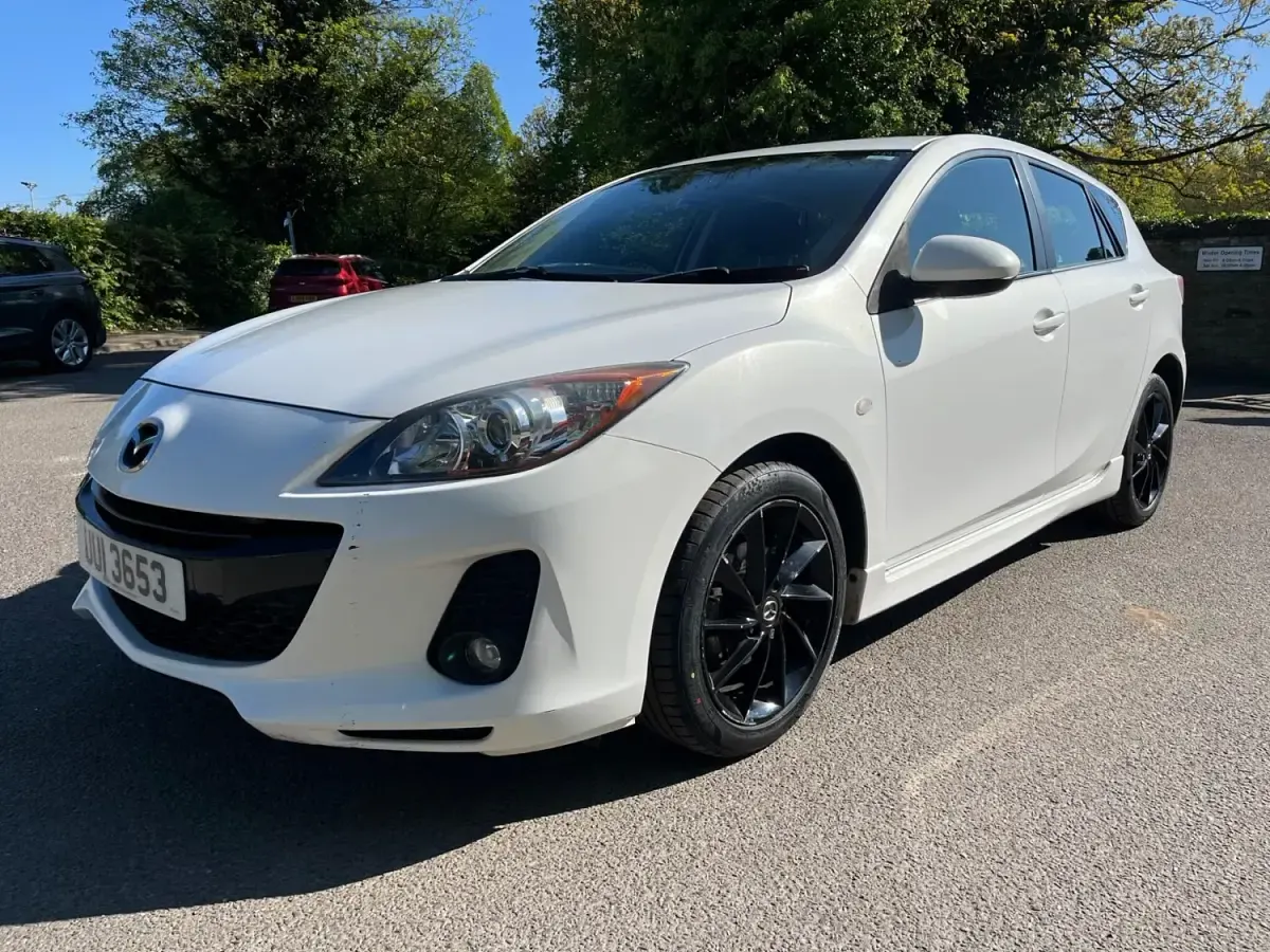 Usado Mazda 3 115 CV (84 kW) 2013 Blanco Utilitario