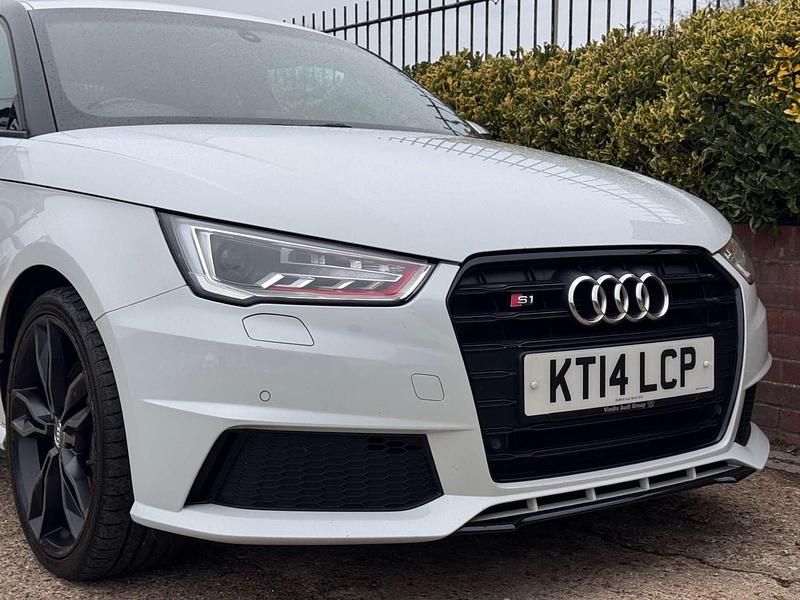 Used Audi S1 Design 231 HP (169 kW) 2014 White Hatchback