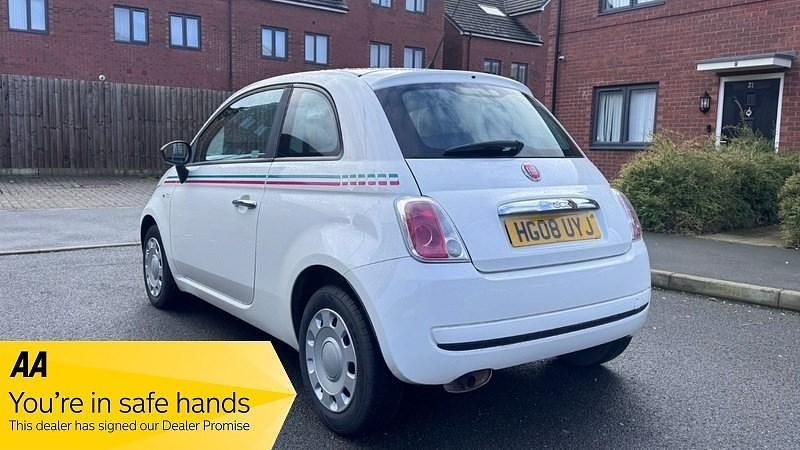 Used Fiat 500 Pop 2008 White Hatchback