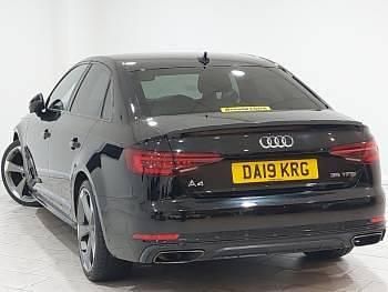 Used Audi A4 Black Edition 150 HP (110 kW) 2019 Black Sedan