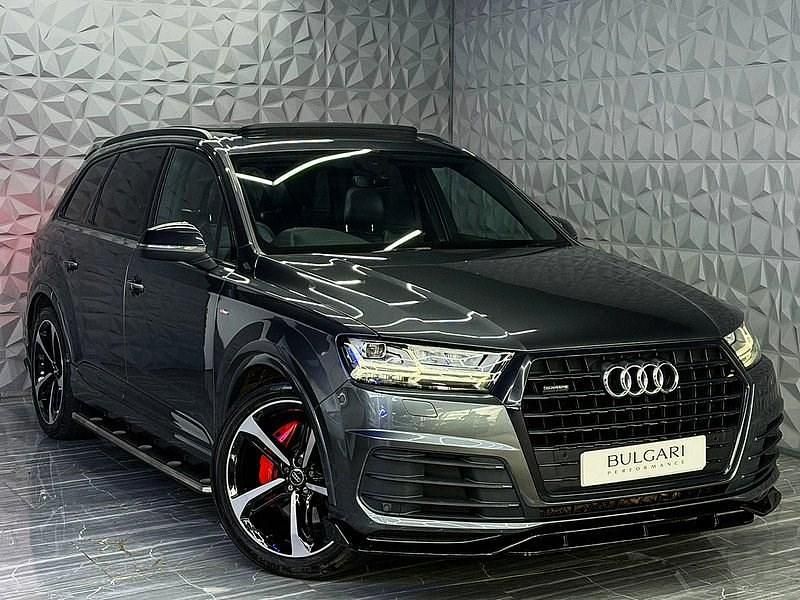Used Audi Q7 Black Edition 272 HP (200 kW) 2018 Grey SUV
