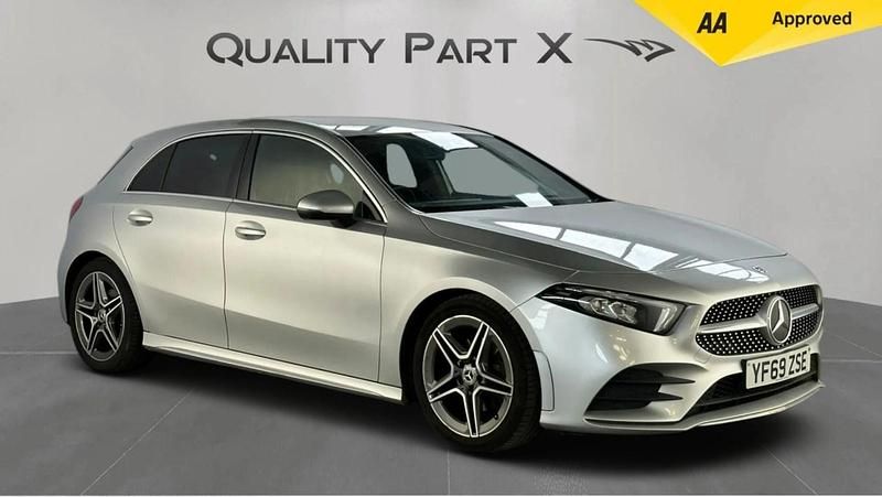 Silver Used 2020 Mercedes A200 AMG line Hatchback | £12,500 (Good price) - Image 1/4