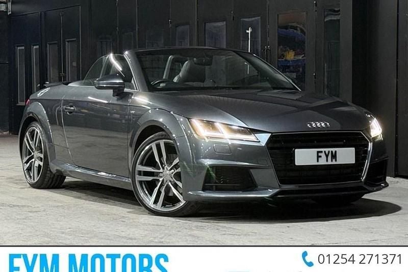 Used Audi TT Roadster S-Line 180 HP (132 kW) 2017 Grey Cabriolet