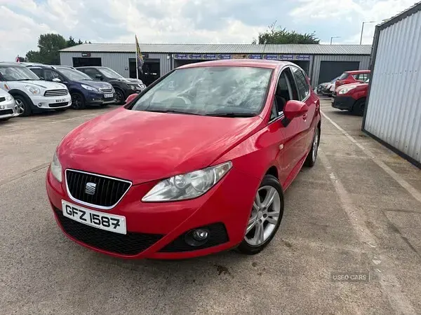 Used Seat Ibiza Sport 85 HP (62 kW) 2010 Red Hatchback