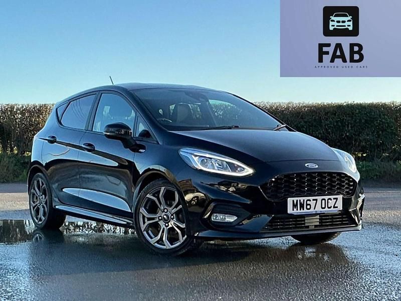 Black Used 2018 Ford Fiesta ST-Line Hatchback | £8,495 (Fair price) - Image 1/3