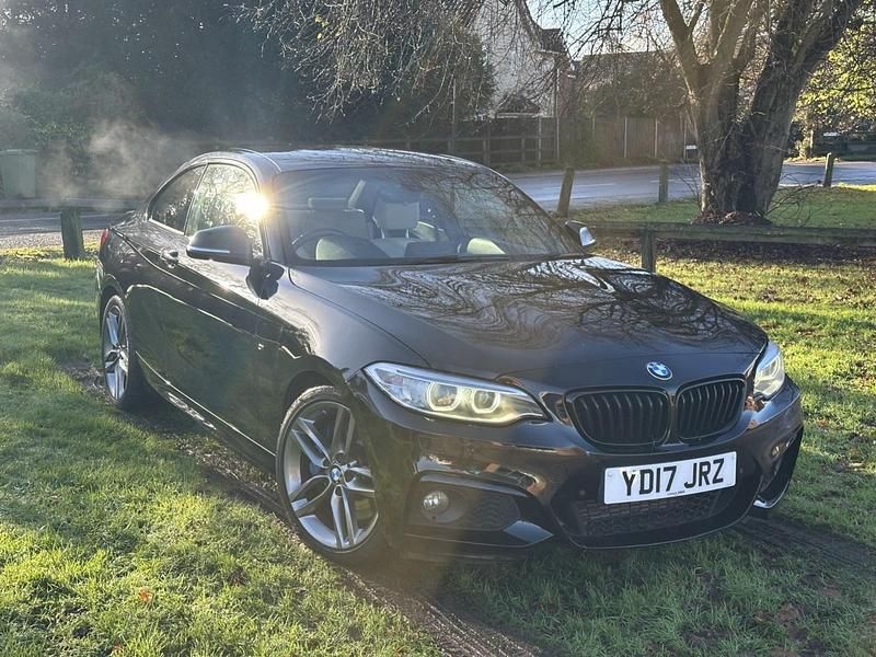 Black Used 2017 BMW 225 M Sport Coupe | £10,450 (Fair price) - Image 1/4