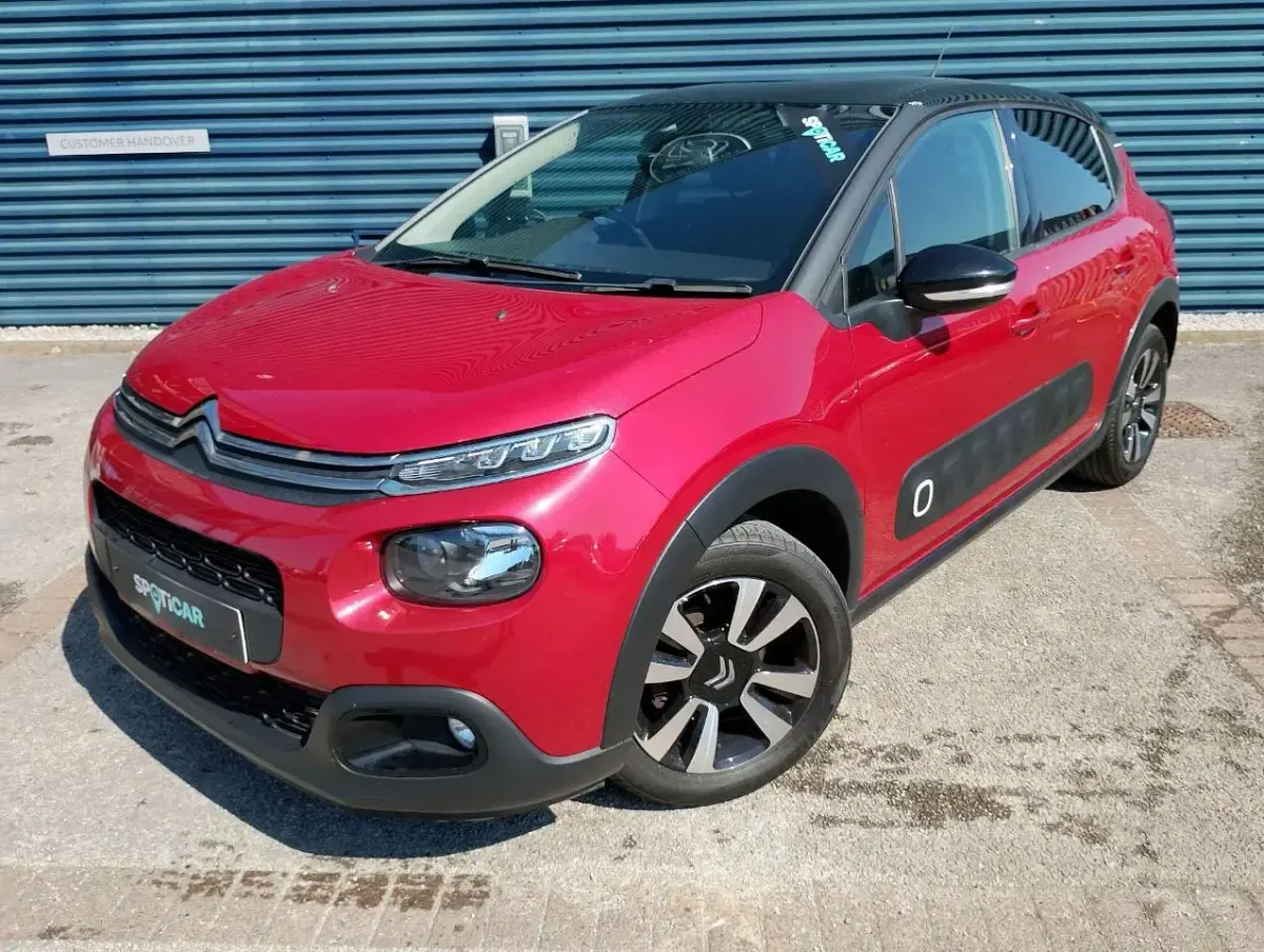 Used Citroën C3 Flair 108 HP (79 kW) 2018 Red Hatchback