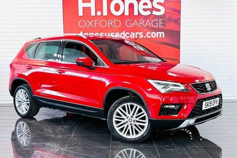 Used Seat Ateca XCELLENCE 150 HP (110 kW) 2019 Red SUV