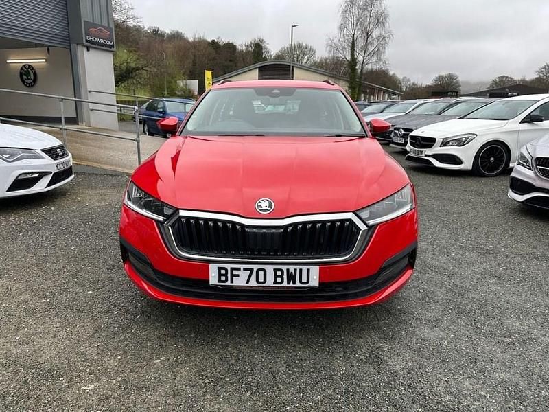 Used Skoda Octavia SE Technology 150 HP (110 kW) 2020 Red Estate