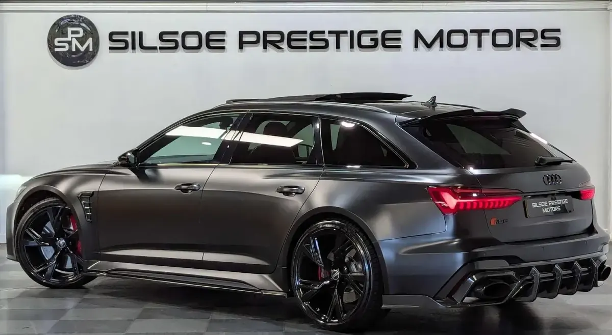 Used Audi RS6 Design 600 HP (441 kW) 2020 Black Estate