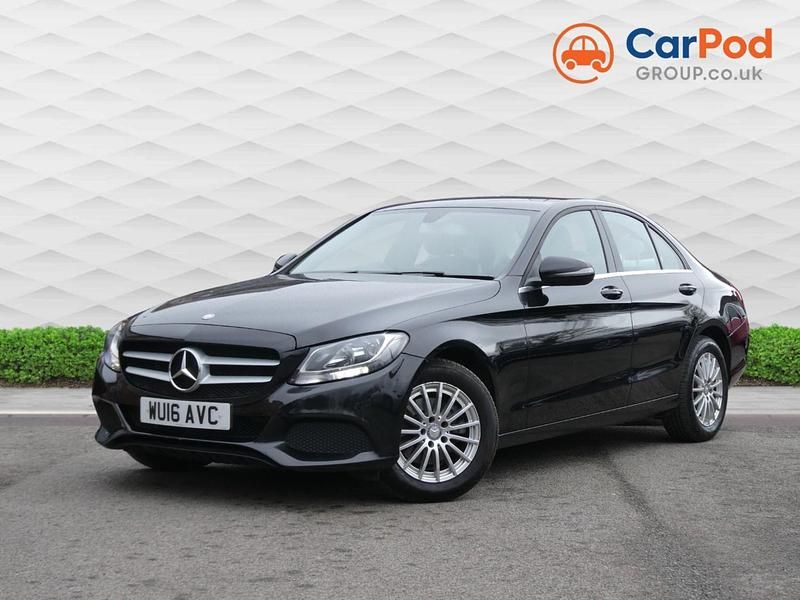 Used Mercedes C220 SE 170 HP (125 kW) 2016 Black Sedan