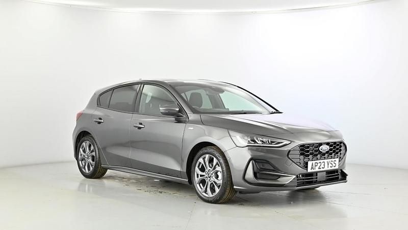 Grey Used 2023 Ford Focus ST-Line Hatchback | £17,395 (Fair price) - Image 1/4