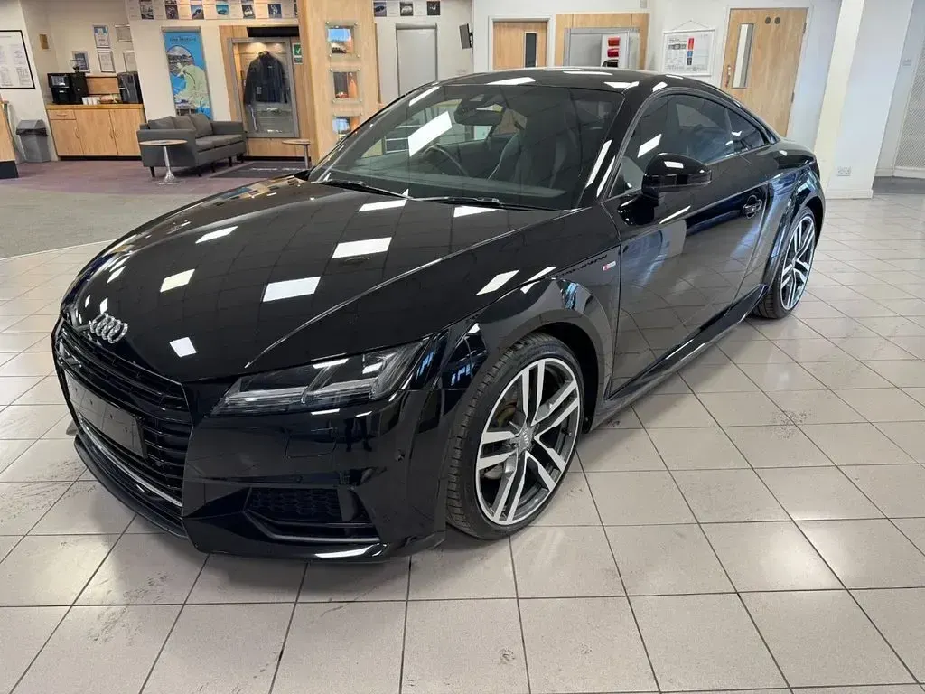 Used Audi TT S-Line 230 HP (169 kW) 2017 Black Coupe