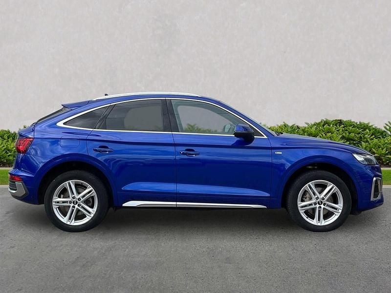 Used Audi Q5 S-Line 204 HP (150 kW) 2022 Blue SUV