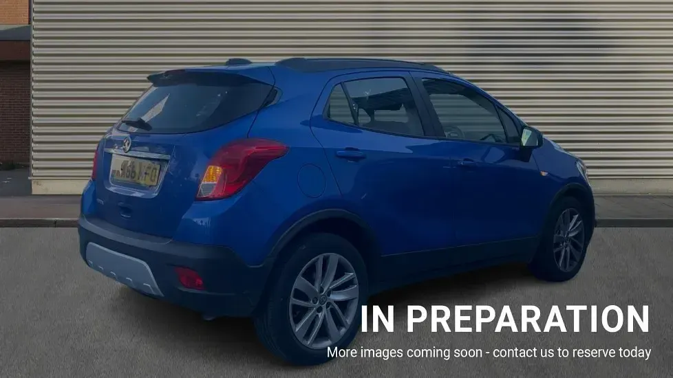 Used Vauxhall Mokka 115 HP (84 kW) 2016 Blue SUV