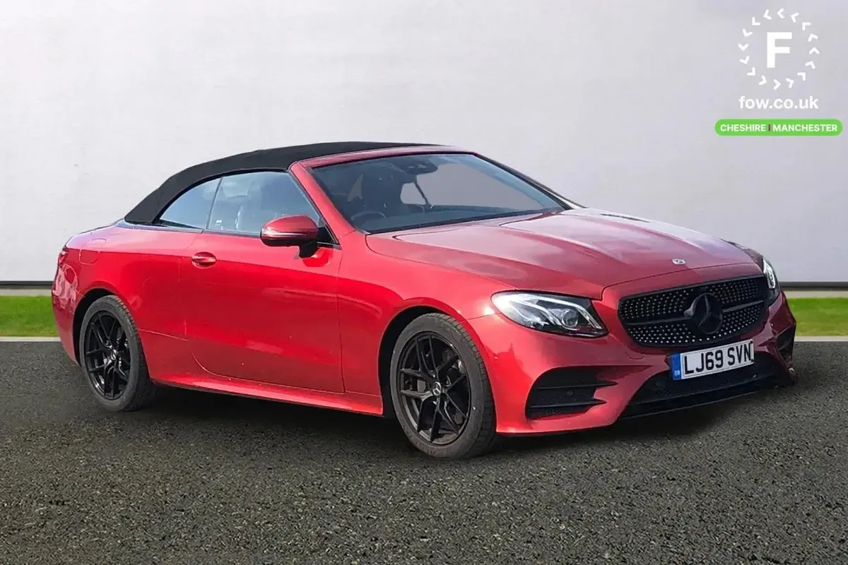 Gebraucht Mercedes E220 AMG line 194 PS (142 kW) 2019 Cabrio