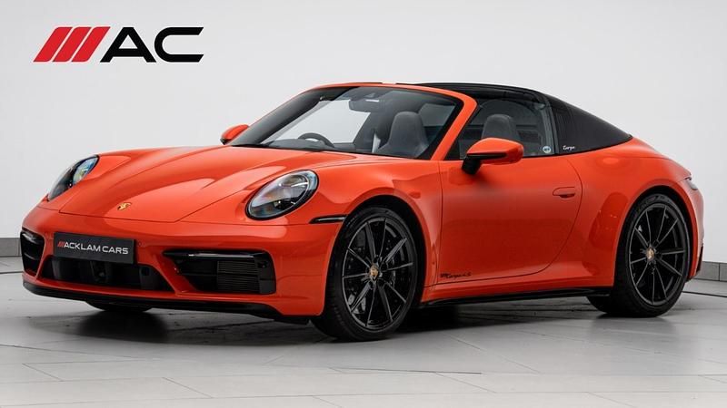 New Porsche 911 2025 Orange Cabriolet