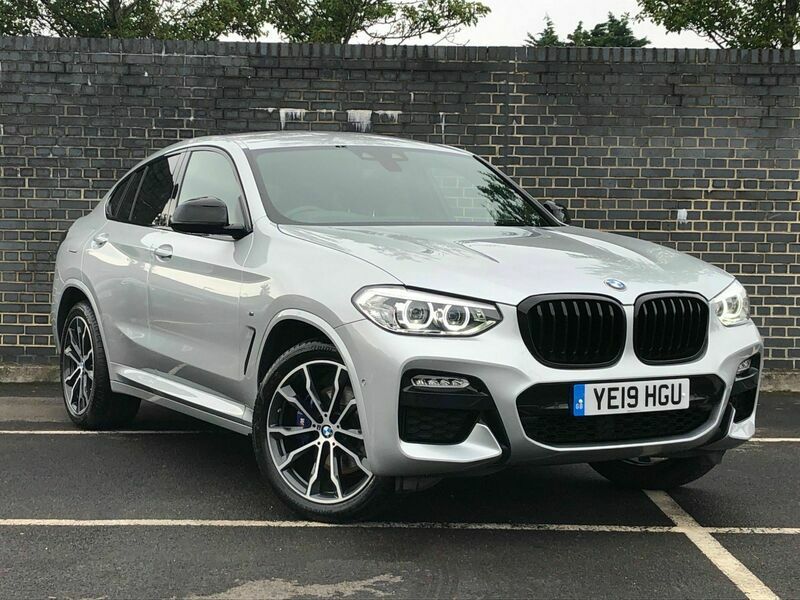 Silver Used 2019 BMW X4 M Sport SUV | £27,950 (Fair price) - Image 1/4
