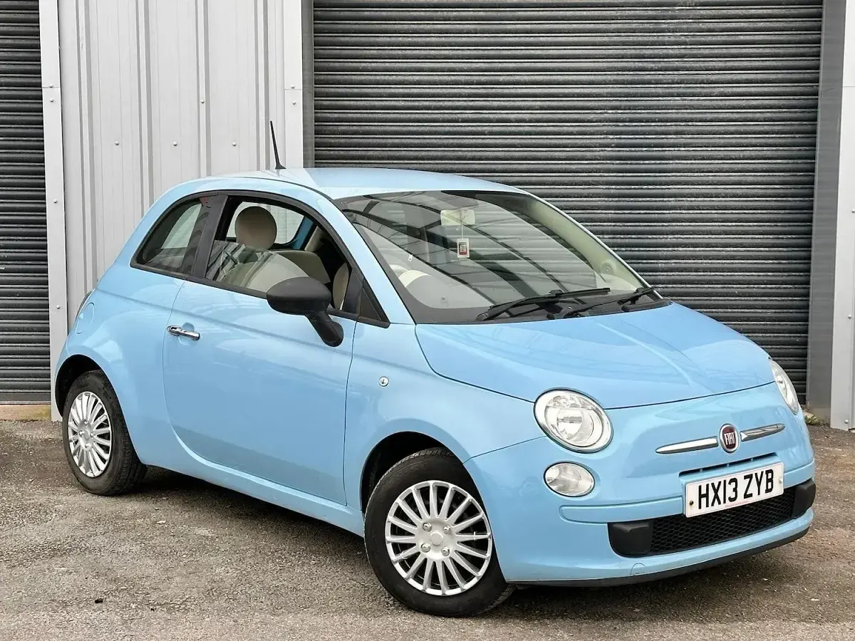 Used Fiat 500 Pop 69 HP (50 kW) 2013 Blue Hatchback