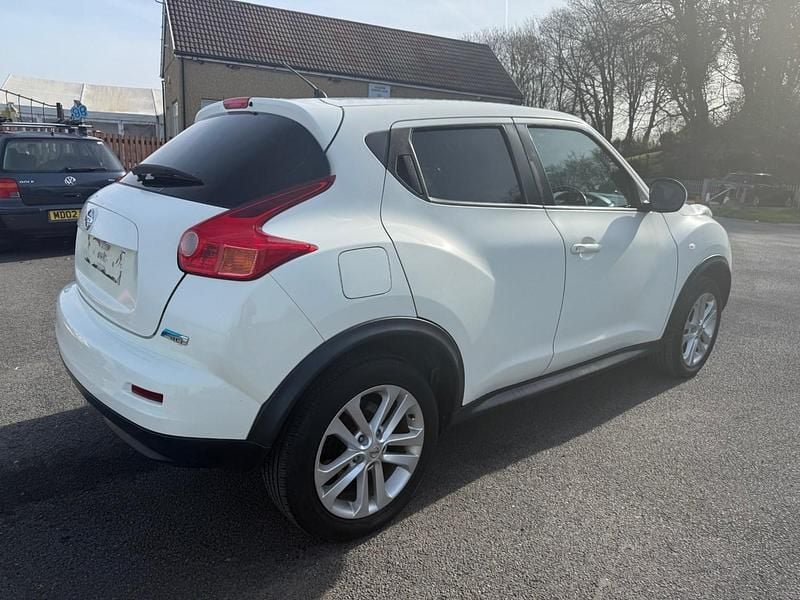 Used Nissan Juke Acenta 110 HP (80 kW) 2014 White SUV