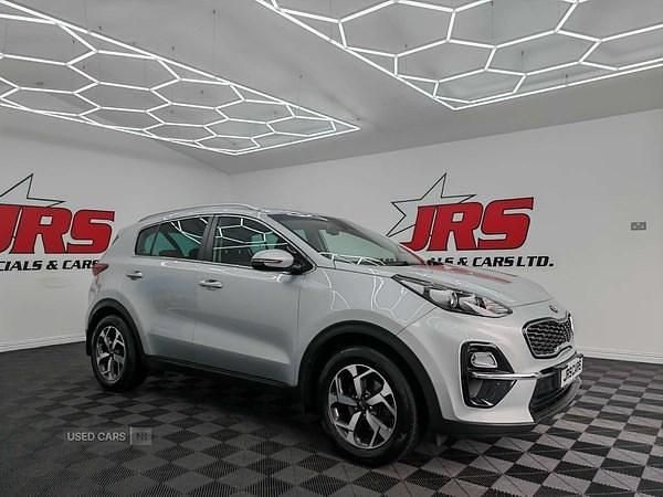 Silver Used 2020 Kia Sportage 2 SUV | £12,999 (Fair price) - Image 1/4