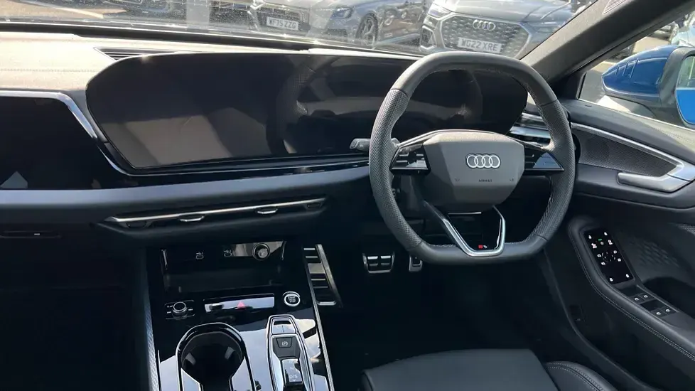 Used Audi A5 Sportback S-Line 204 HP (150 kW) 2025 Blue Hatchback
