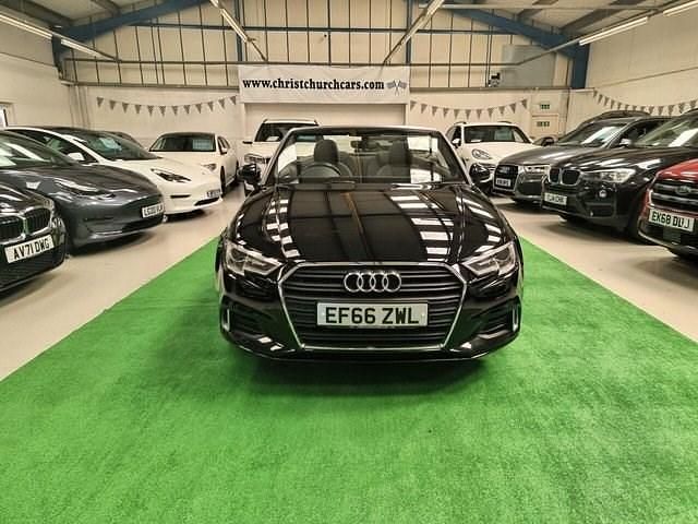 Used Audi Cabriolet Sport 150 HP (110 kW) 2017 Black Cabriolet