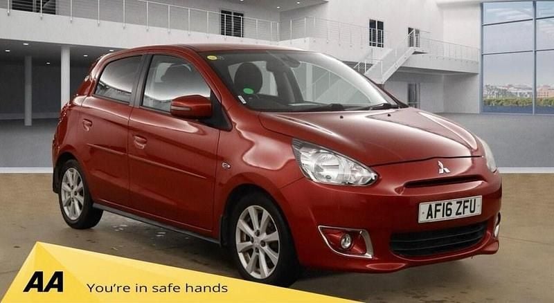 Red Used 2016 Mitsubishi Mirage Hatchback | £5,290 (Fair price) - Image 1/3