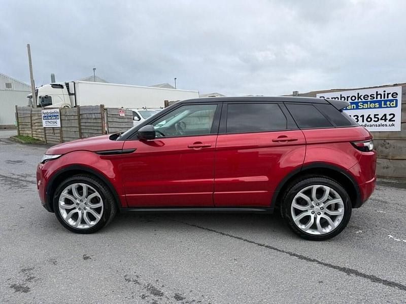 Used Land Rover Range Rover evoque Dynamic 190 HP (139 kW) 2015 Red SUV