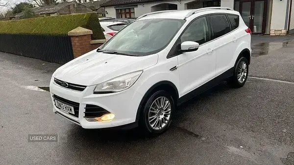Used Ford Kuga Titanium 163 HP (119 kW) 2013 White SUV