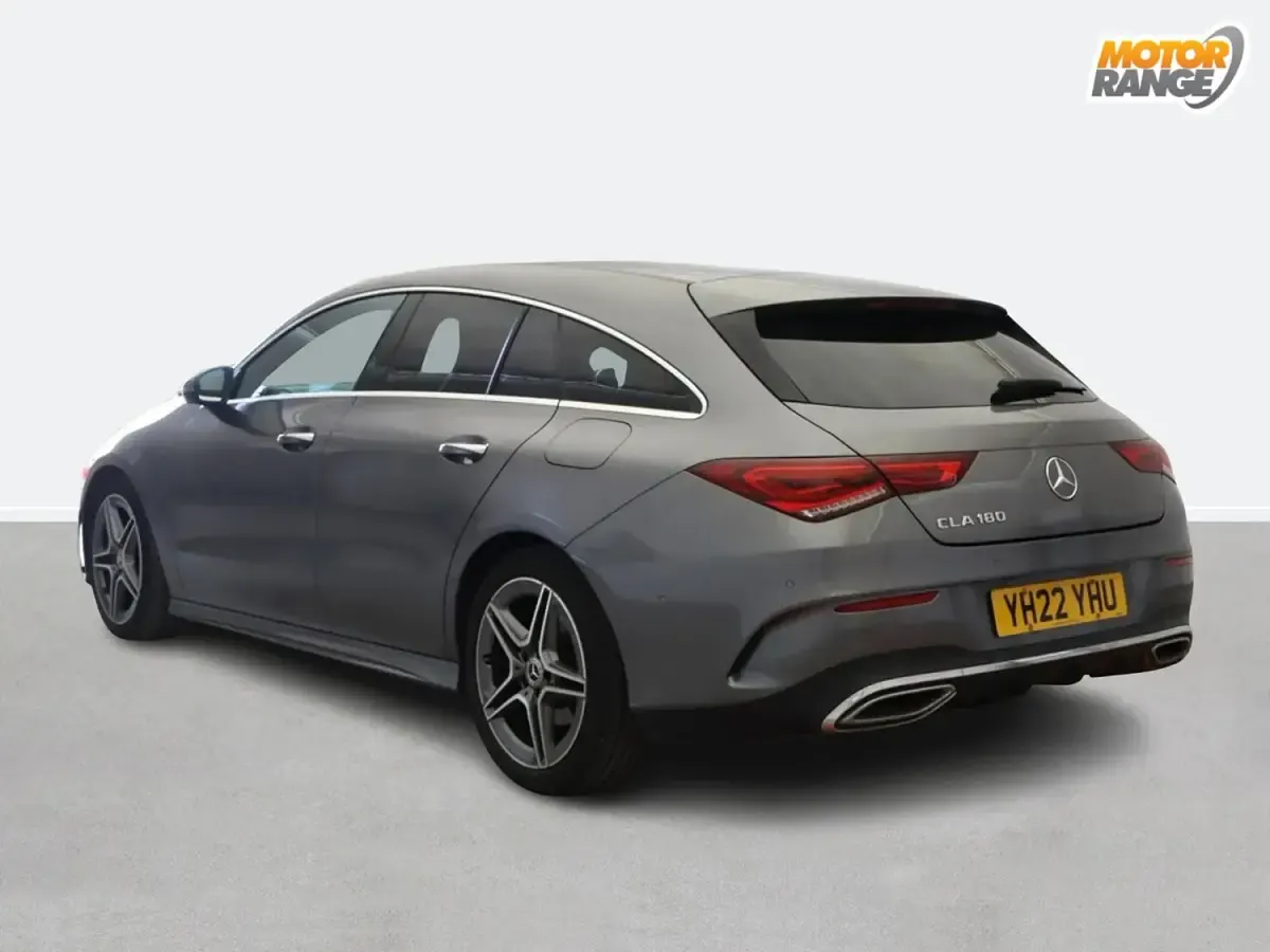 Used Mercedes CLA180 AMG Line Premium 136 HP (100 kW) 2022 Grey Coupe