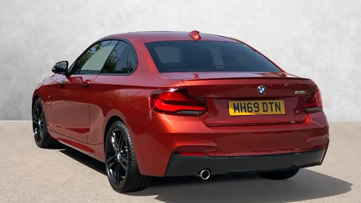 Begagnad BMW 218 M Sport 134 HK (98 kW) 2019 Orange Sportkupé
