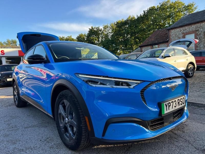 Blue Used 2023 Ford Mustang Mach-E Standard Range SUV | £26,995 (Fair price) - Image 1/3