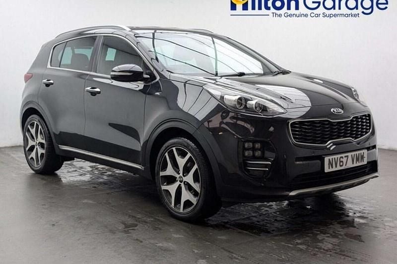 Used Kia Sportage GT-Line 114 HP (83 kW) 2017 Black SUV