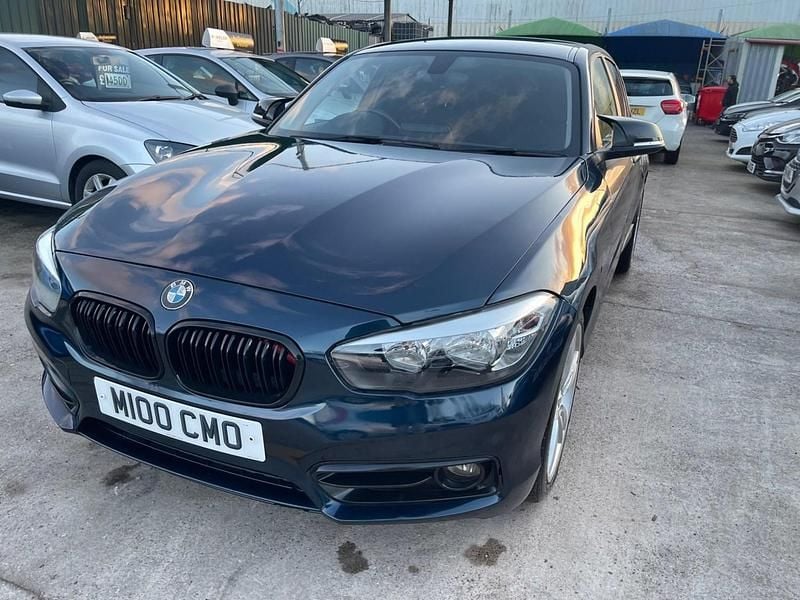 Used BMW 116 Sport Line 2016 Blue Hatchback