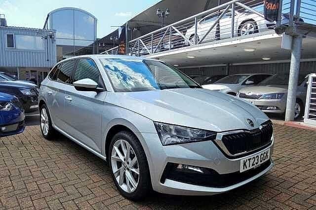 Used Skoda Scala SE L 108 HP (79 kW) 2023 Brilliant silver Hatchback