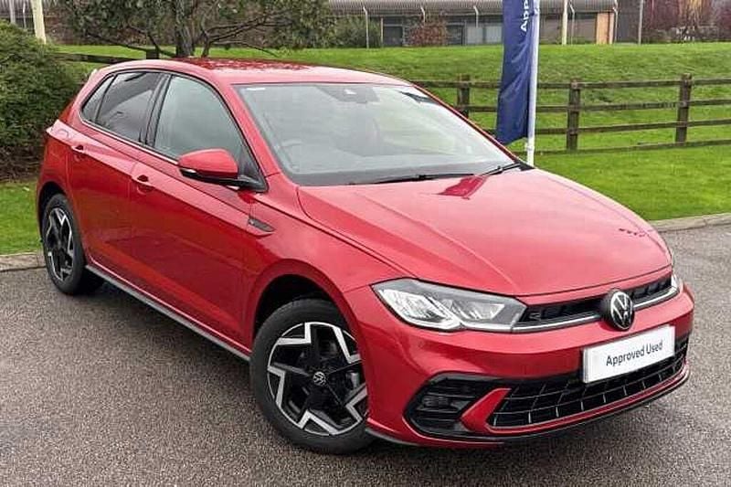 Used VW Polo R-line 95 HP (69 kW) 2025 Red Hatchback