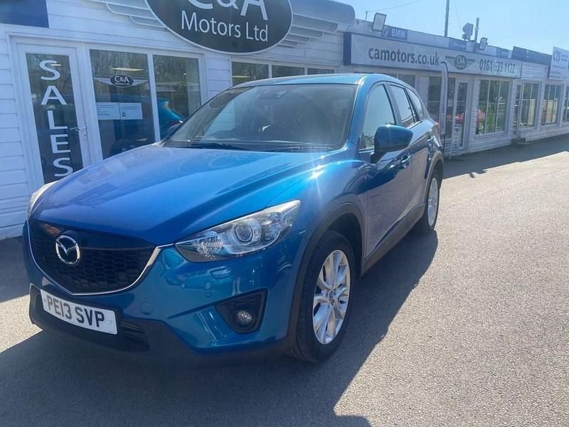 Second-hand Mazda CX-5 Inclusive 175 CP (128 kW) 2013 Albastru SUV