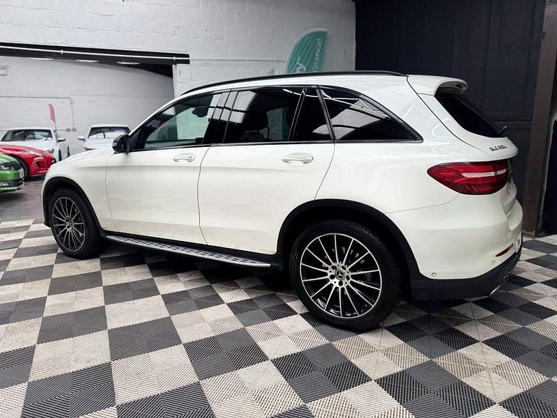 Used Mercedes GLC250 AMG Line Premium 2017 White Estate