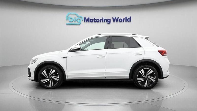 Used VW T-Roc R-line 150 HP (110 kW) 2022 White SUV