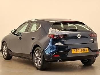 Used Mazda 3 122 HP (89 kW) 2021 Blue Hatchback