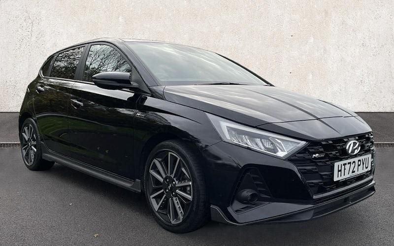 Black Used 2023 Hyundai i20 N Line Hatchback | £15,293 (Fair price) - Image 1/3