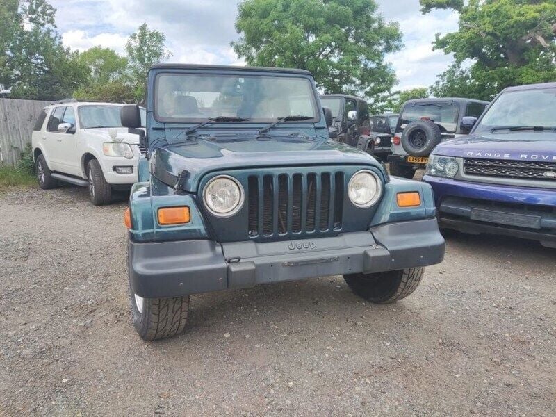 Green Used 2022 Jeep Wrangler Sahara SUV | £10,495 - Image 1/4