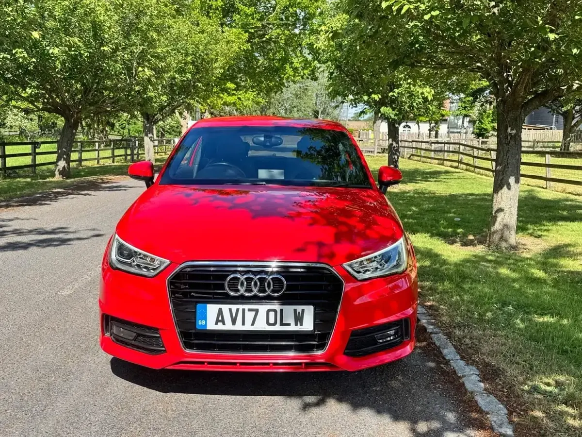 Used Audi A1 S-Line 150 HP (110 kW) 2017 Red Hatchback