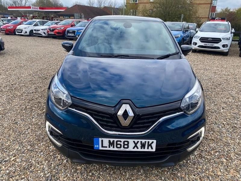 Usado Renault Captur Iconic 90 HP (66 kW) 2018 Azul SUV