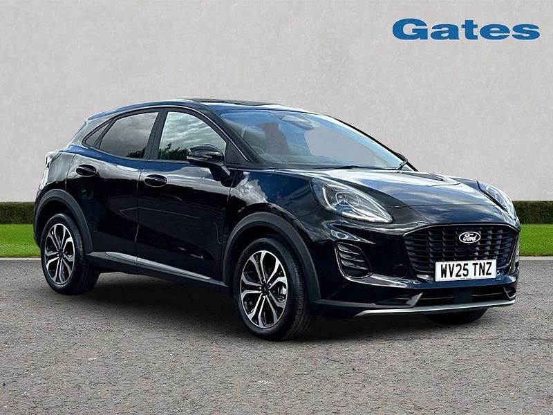 Black Used 2025 Ford Puma Titanium Hatchback | £21,499 (Expensive) - Image 1/4