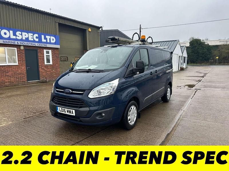 Used Ford Transit Custom Trend 125 HP (91 kW) 2016 Blue Van