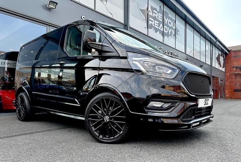 Black Used 2019 Ford Transit Custom Sport Van | £20,995 (Fair price) - Image 1/4