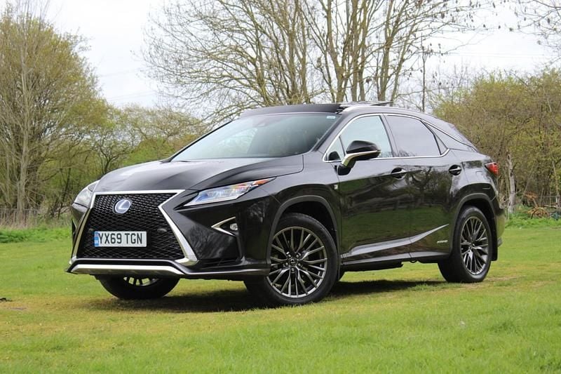Used Lexus RX450h Sport Line 2019 Black SUV